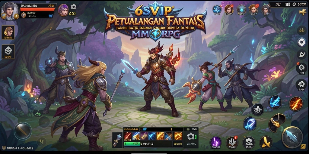 Gameplay MMORPG yang mendebarkan di 6SVIP dengan grafik menawan.