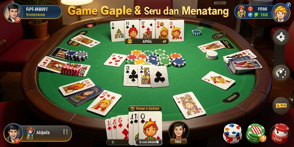 Tampilan gameplay seru dan interaktif dari API66.