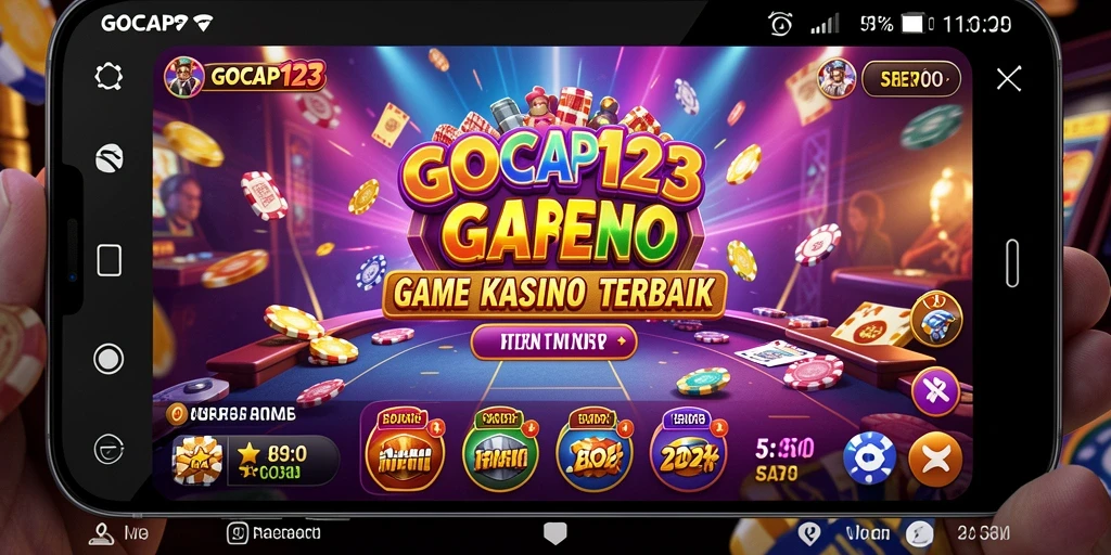 Screenshot gameplay GOCAP123 menampilkan keseruan permainan Kasino.