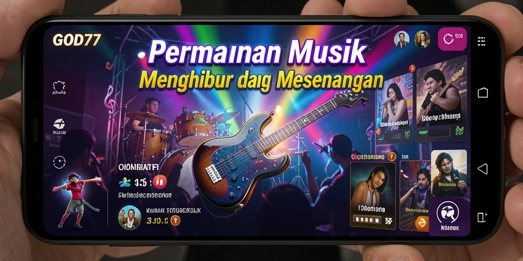 Tampilan gameplay interaktif dan seru di GOD77.