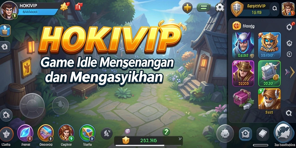 Tampilan gameplay HOKIVIP yang menarik dan menyenangkan.