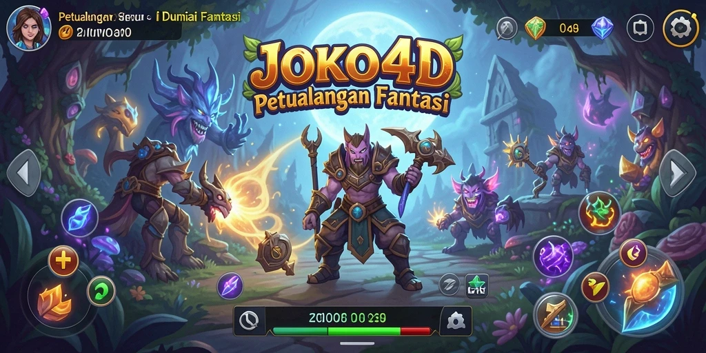 Tampilan gameplay yang memukau di JOKO4D