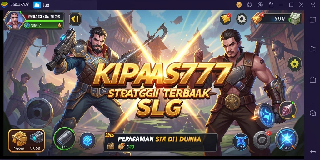 Screenshot gameplay KIPAS777 menampilkan aksi dan strategi dalam permainan SLG.