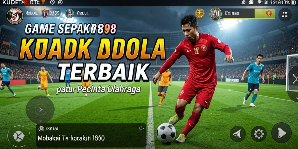 Tampilan menarik dari gameplay sepak bola KUDETABET98