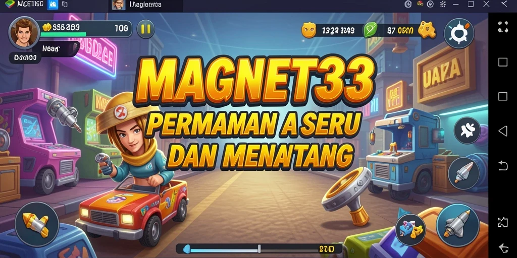 Screenshot gameplay MAGNET33 menampilkan aksi seru dan tantangan menarik.