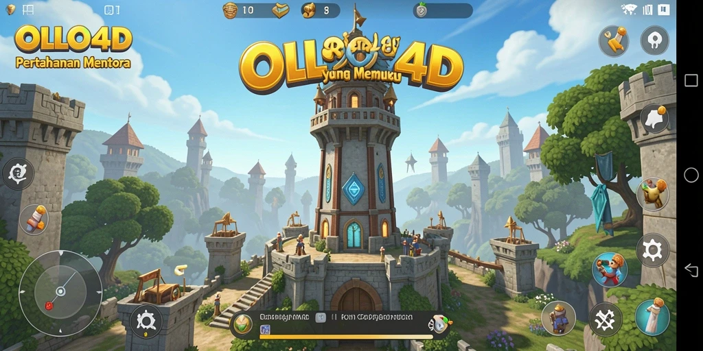 Gameplay OLLO4D yang menegangkan saat menghadapi musuh.