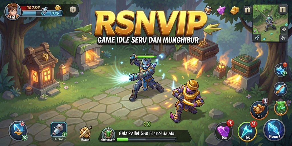 Tampilan gameplay RSNVIP yang menawan dan menggugah selera.