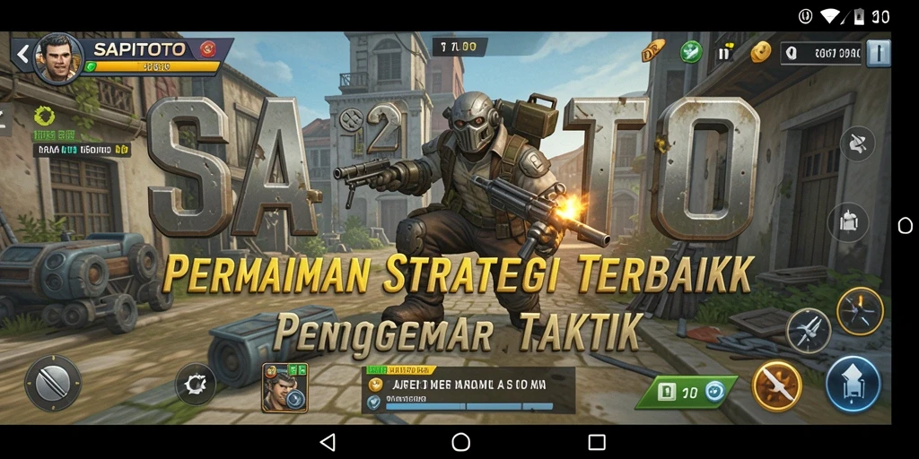 Tampilan gameplay menegangkan dalam SAPITOTO yang dipenuhi strategi.