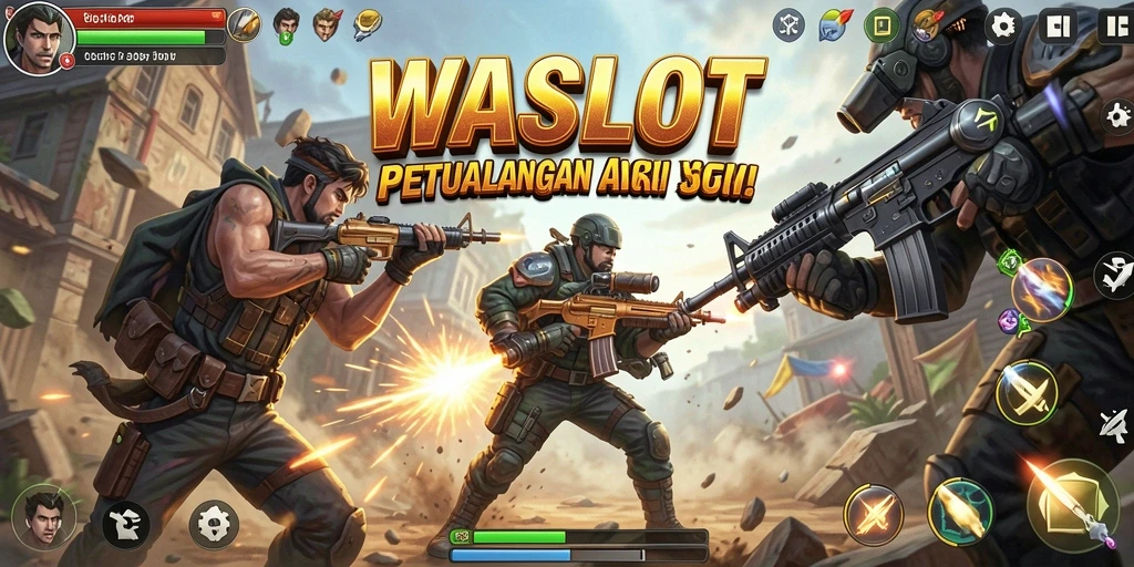 Tampilan gameplay seru dan mendebarkan dari WASLOT.